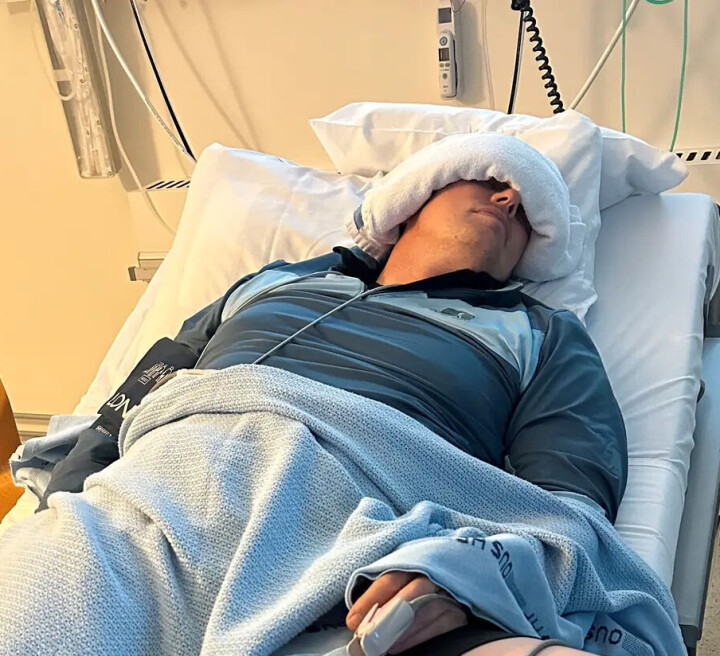 I en uke ble Steinar liggende på Ahus.