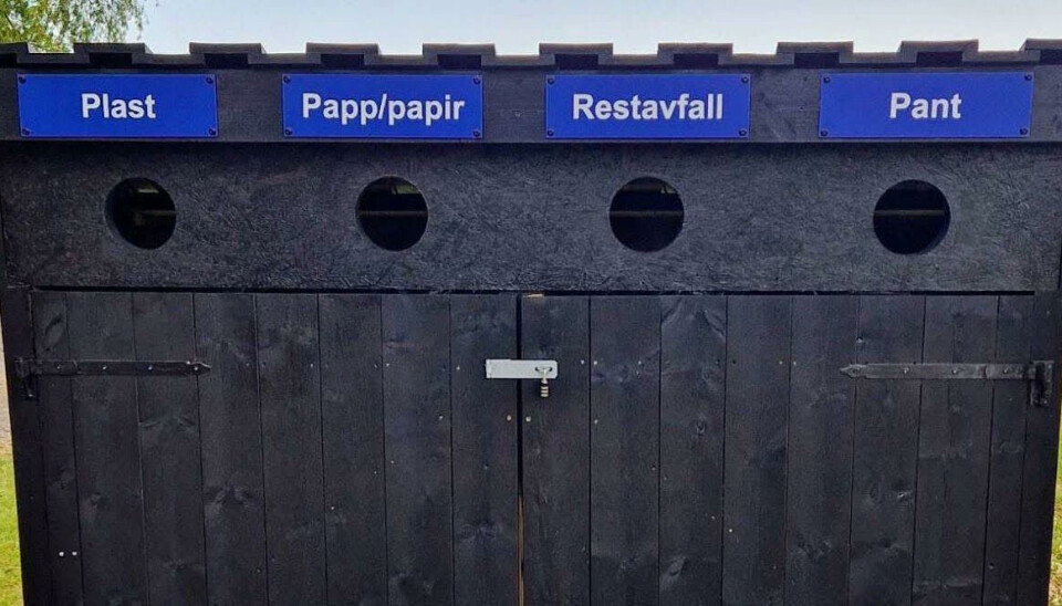 Tar i bruk et opplegg for kildesortering