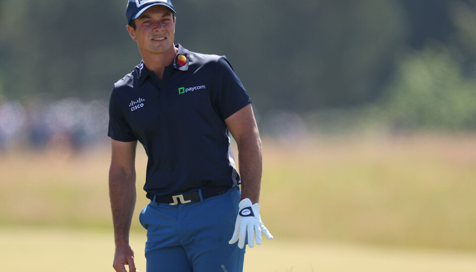 Viktor Hovland leverte mye bra lørdag, men manglet det siste lille for å klatre helt opp i toppen.