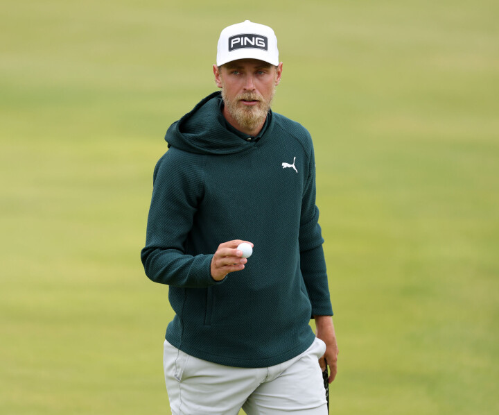 Kristoffer Reitan gikk en 72-runde (+1) i The Open-debuten. Han hentet mye lærdom underveis, og er klar for morgendagen.