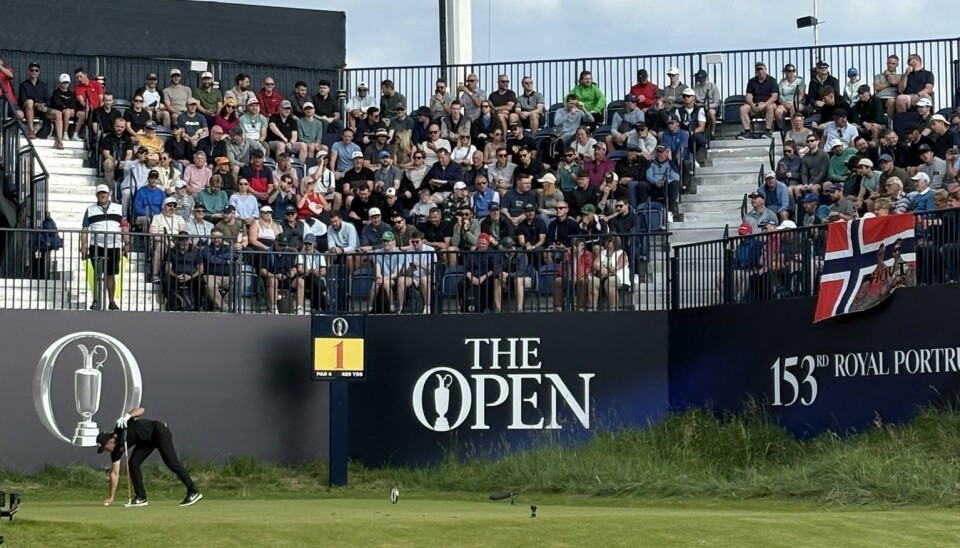 Viktor Hovland foran Røa-gjengen på The Open.