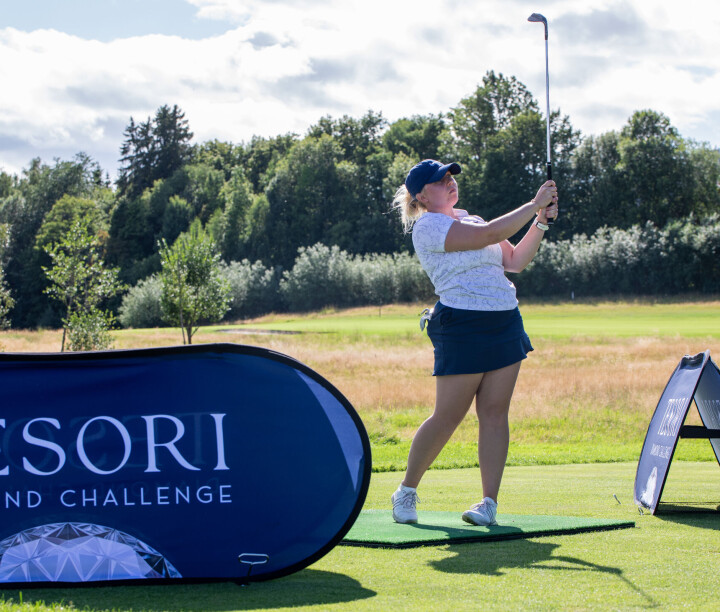 Ruth Tønnessen (Sola GK) ble den første vinneren av den unike konkurransen Tesori Diamond Challenge