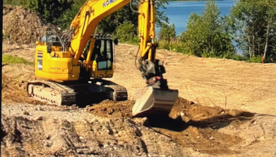Oslo Golfklubb har startet arbeidet på sitt nye hull 19.