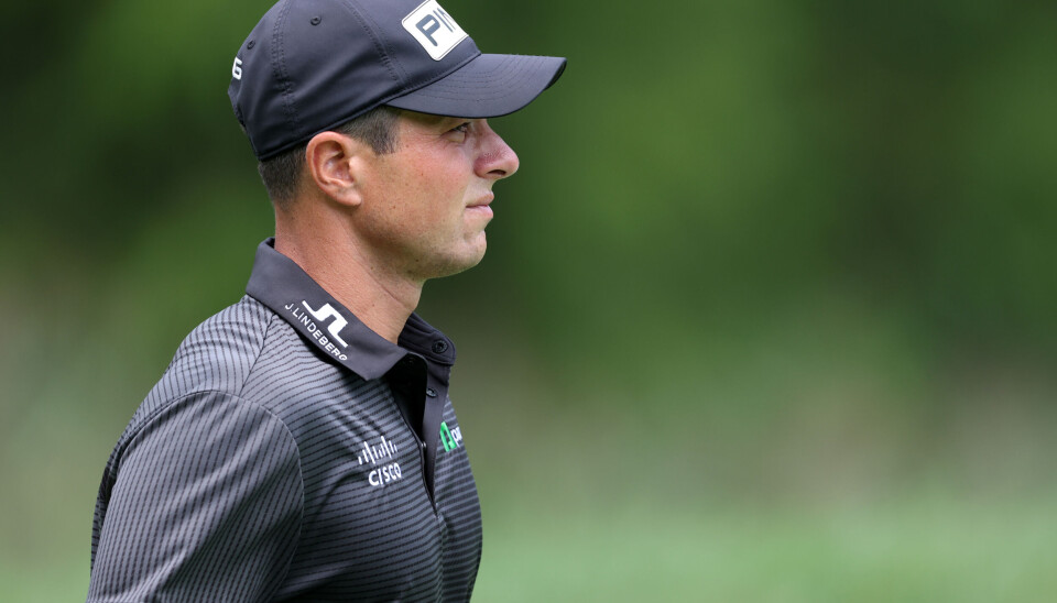 Viktor Hovland ligger på 8.-plass etter halvspilt turnering.