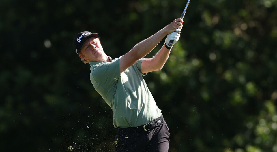 Mats Ege ligger på 8.-plass før siste dag i Danish golf championship.