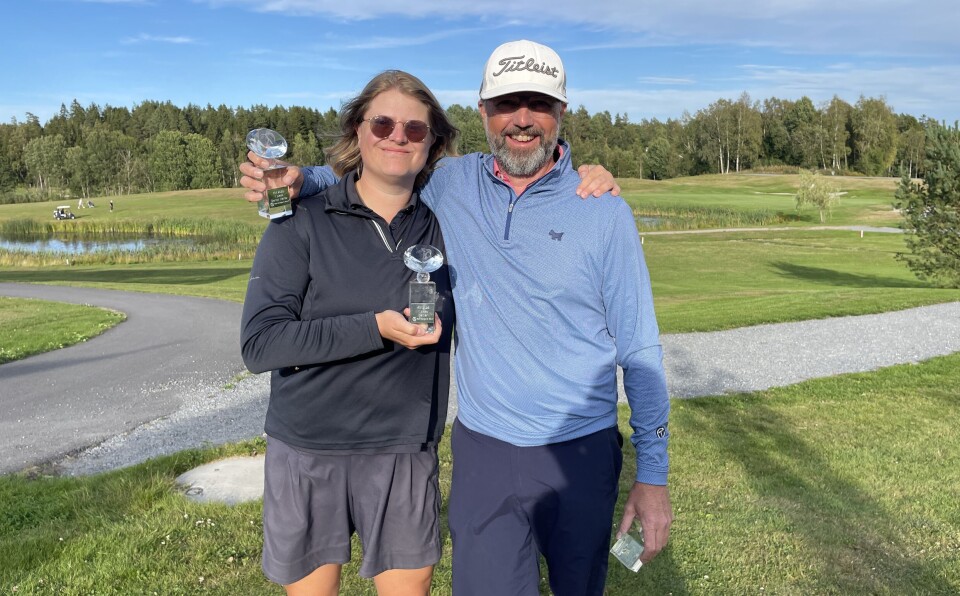 Kristine Gaustad Heimdal og Matt Corney