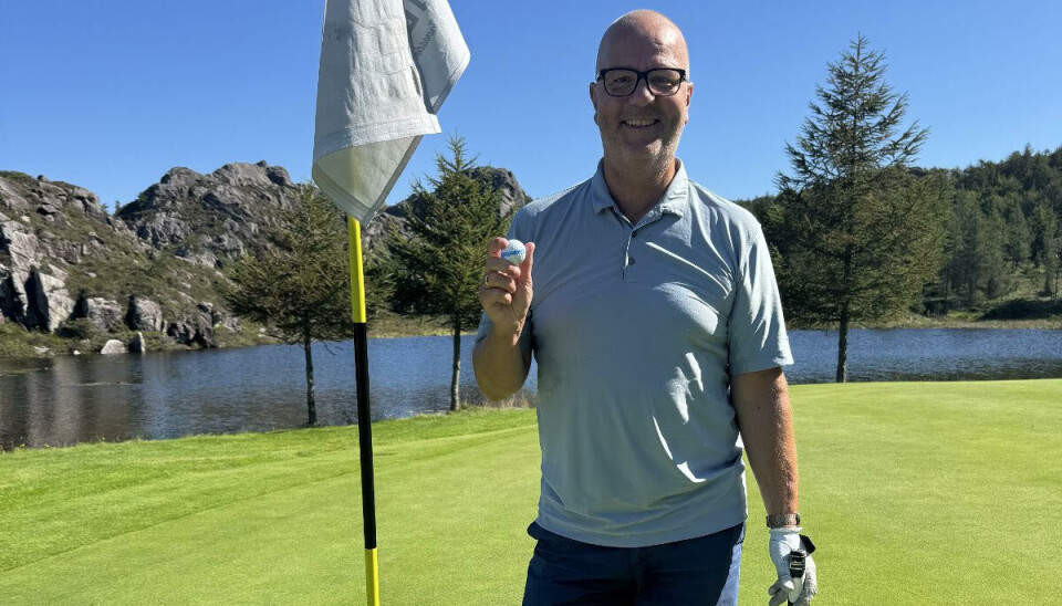 Lars Tore Sviggum fra Egersund Golfklubb, slo til med årets andre HIO for sesongen og niende totalt.