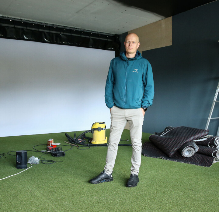 Ola Kristian Tenold representerer byggeieren og er også en av fire initiativtakere til Børdi Golf. Han er selv aktiv golfspiller i Sunnfjord Golfklubb. – Vi håper dette kan bidra til økt aktivitet og golfinteresse, sier han.
