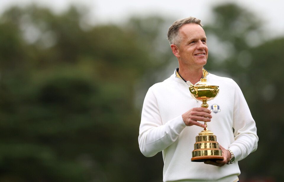 Luke Donald ser frem til å lede det europeiske laget for andre gang i Ryder Cup.