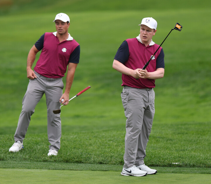 Viktor Hovland og Robert MacIntyre blir makkere i første runde av årets Ryder Cup.