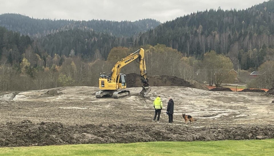 Det jobbes godt på Østmork om dagen og Losby golfklubb ser fram til at alt står ferdig i 2027.