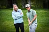 Trener Caroline Diethelm og Nicolai Barthel Rosli