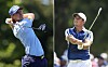 Viktor Hovland og Kristoffer Reitan ligger likt etter to runder i St. Louis. Foto: Ge